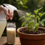 Irrorazione delle piante con acqua di riso: il beneficio per la crescita che non ti aspetti