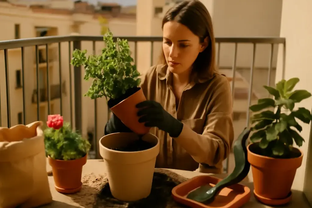 Quando trapiantare le piante da terrazzo? Evita il rischio shock con questo accorgimento