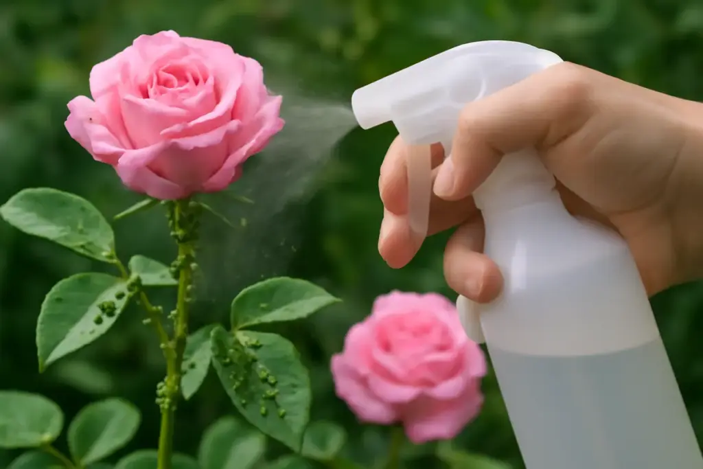 Afidi sulle rose: una soluzione non tossica che elimina il problema senza danneggiare i fiori
