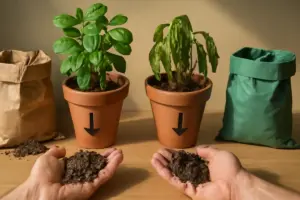Terriccio esausto o riciclato? La scelta che cambia il destino delle tue piante in vaso