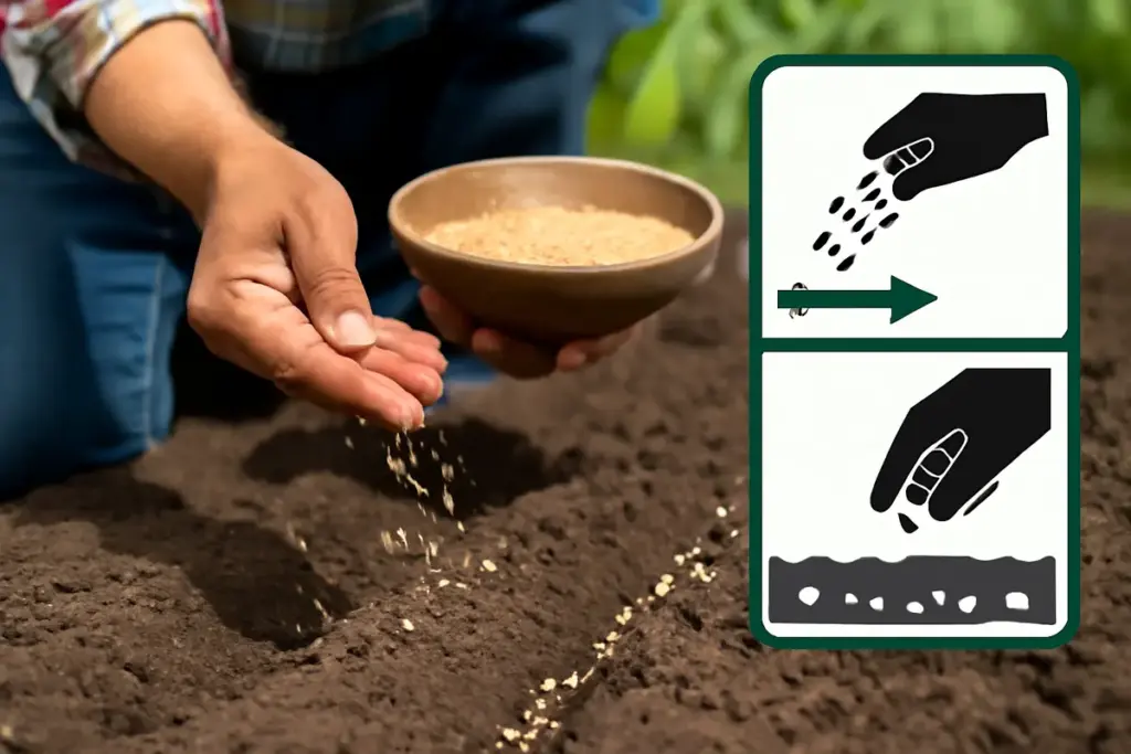Quale tecnica usare per seminare a spaglio? Migliora la germinazione con questa semplice procedura