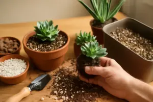 Substrati per piante grasse coltivate in casa: la combinazione che favorisce radici forti e crescita robusta