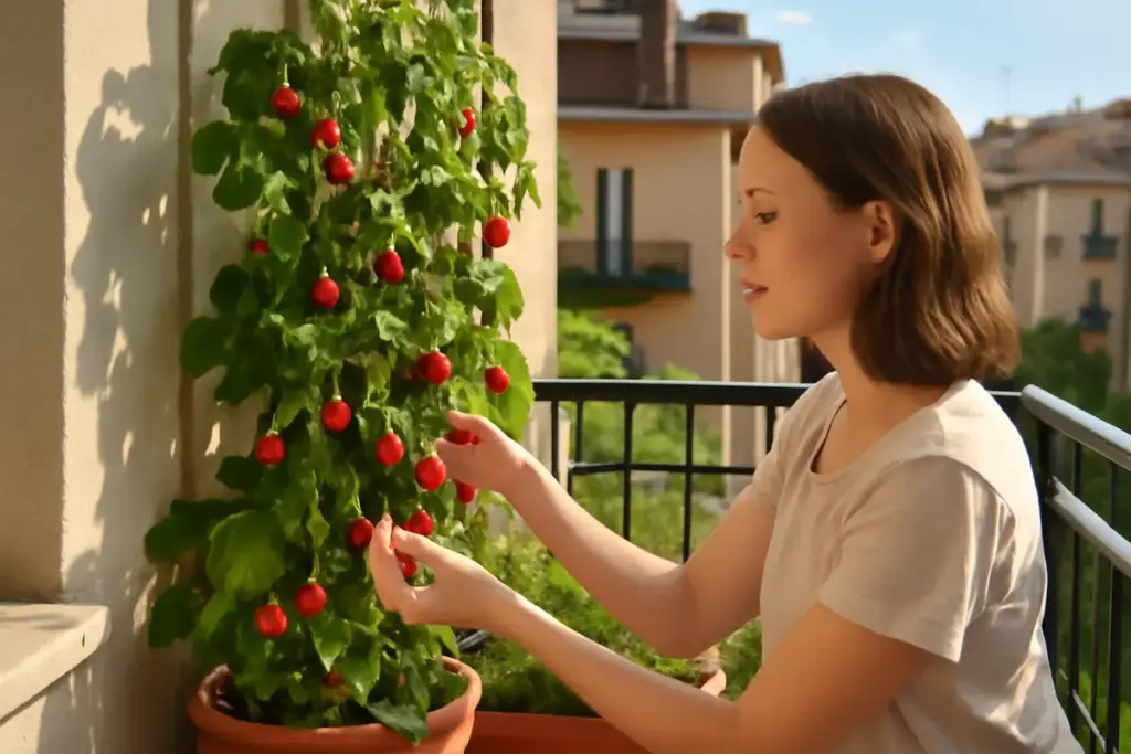 Coltivare fragole rampicanti su balconi e terrazzi: trasforma piccoli spazi in angoli produttivi