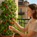 Coltivare fragole rampicanti su balconi e terrazzi: trasforma piccoli spazi in angoli produttivi