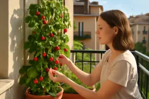 Coltivare fragole rampicanti su balconi e terrazzi: trasforma piccoli spazi in angoli produttivi