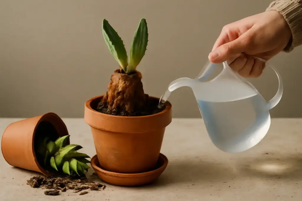 Piante grasse che marciscono? L’errore d’irrigazione tipico e come evitarlo facilmente