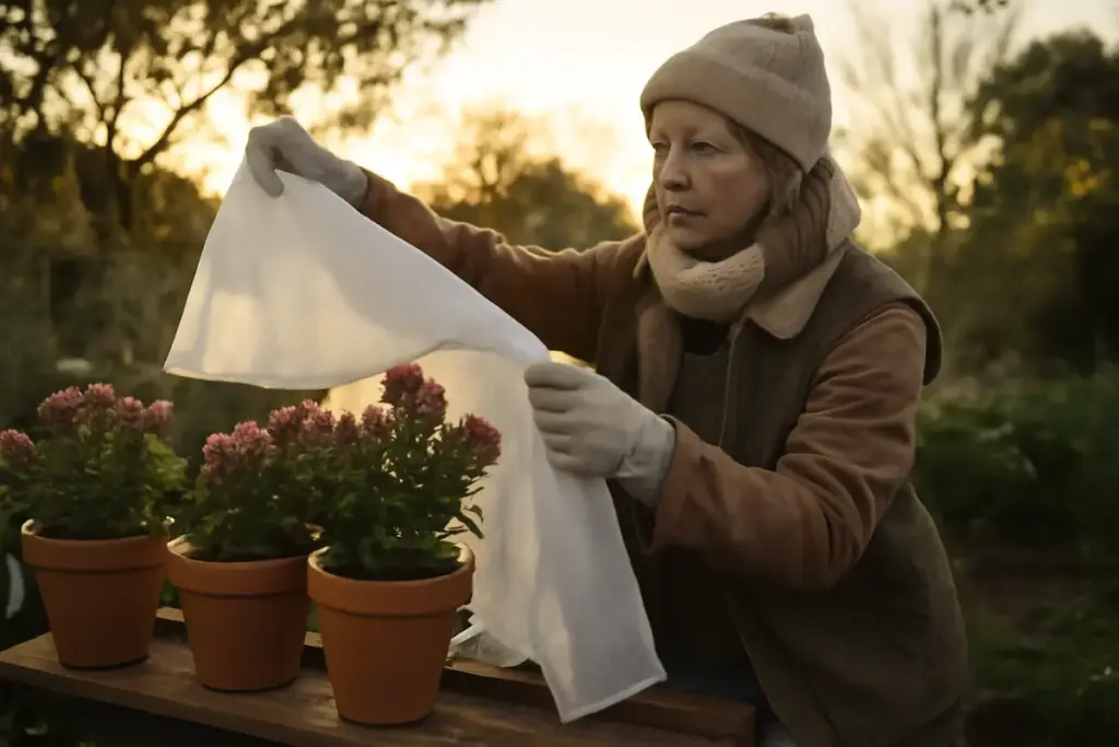 Sbalzi di temperatura tra giorno e notte: come proteggere le piante delicate senza serre