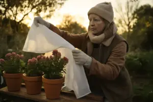 Sbalzi di temperatura tra giorno e notte: come proteggere le piante delicate senza serre