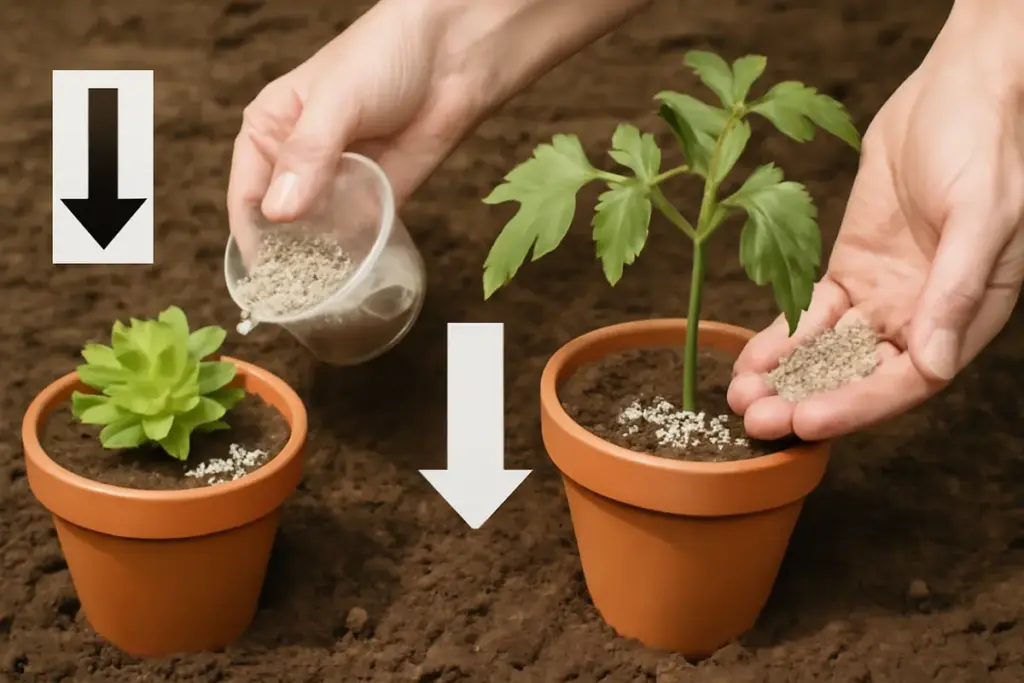 Concime a lenta cessione o a pronto effetto? La scelta ideale in base al tipo di pianta