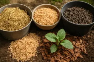 Pacciamatura con materiali naturali: quali scegliere per migliorare l’umidità e limitare le erbacce