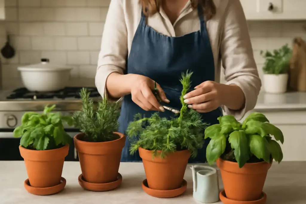Coltivare piante aromatiche in cucina: il segreto per mantenerle profumatissime e rigogliose nel tempo